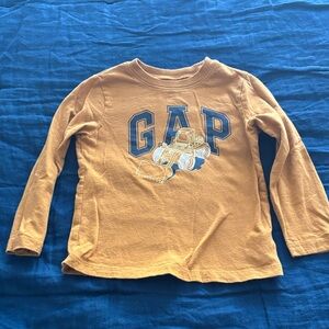 GAP Kids Mustard Long Sleeve Tee